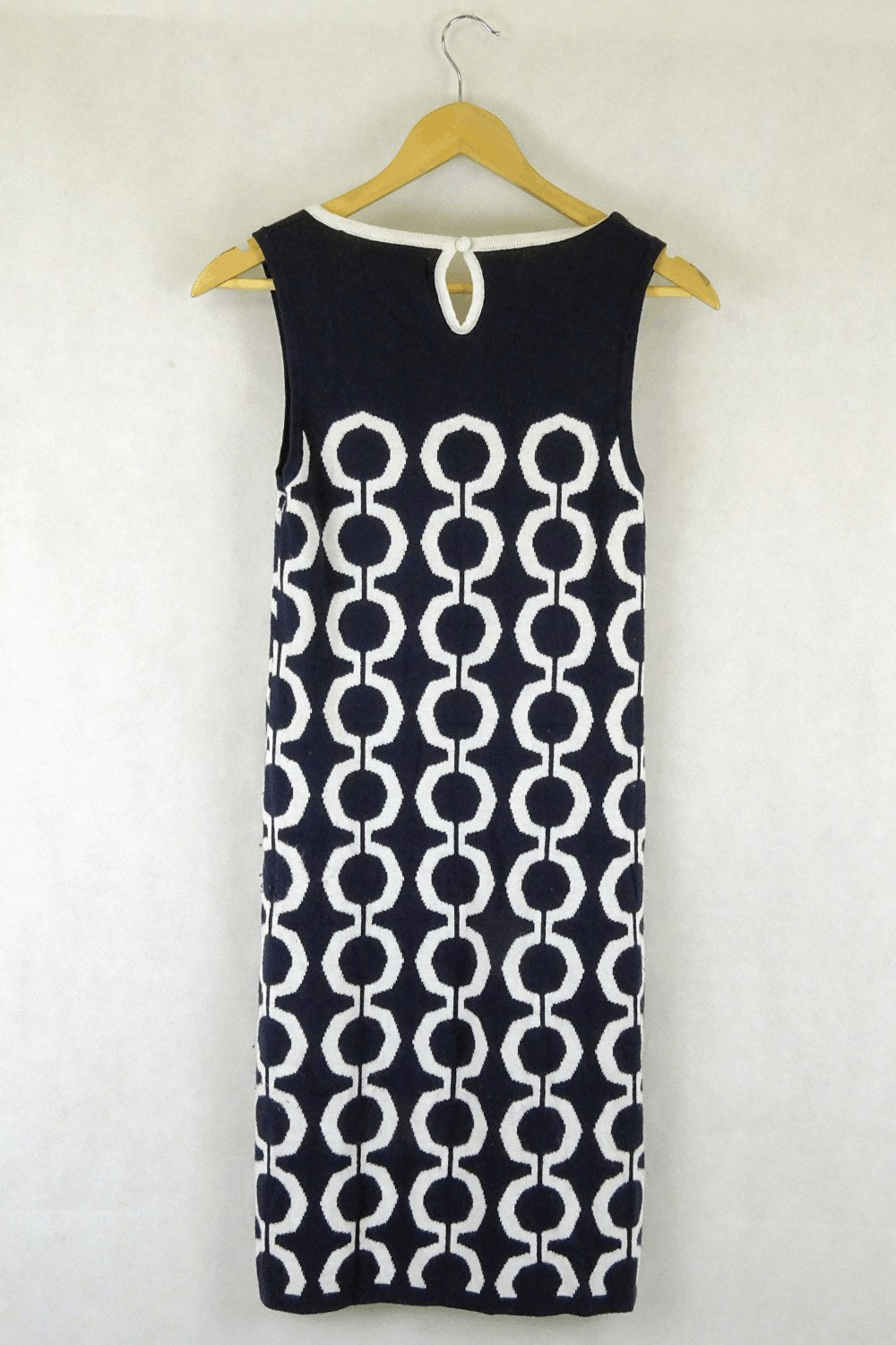 Ben Sherman White And Blue Pattern Xs