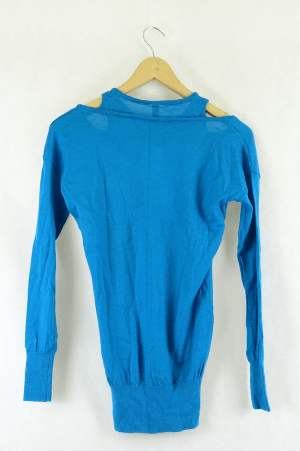 Kirrily Johnston Turquoise Knit Top 6 - Reluv Clothing Australia