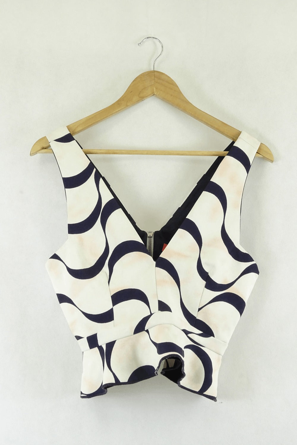 Manning Cartell Navy/White Crop Top 10