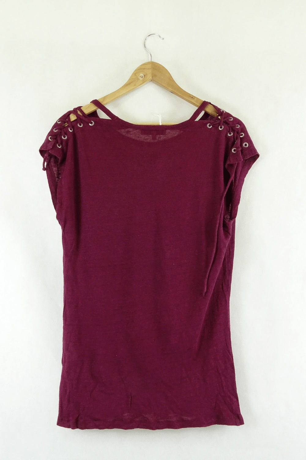 Iro Crimson Sleeveless Knit Xs