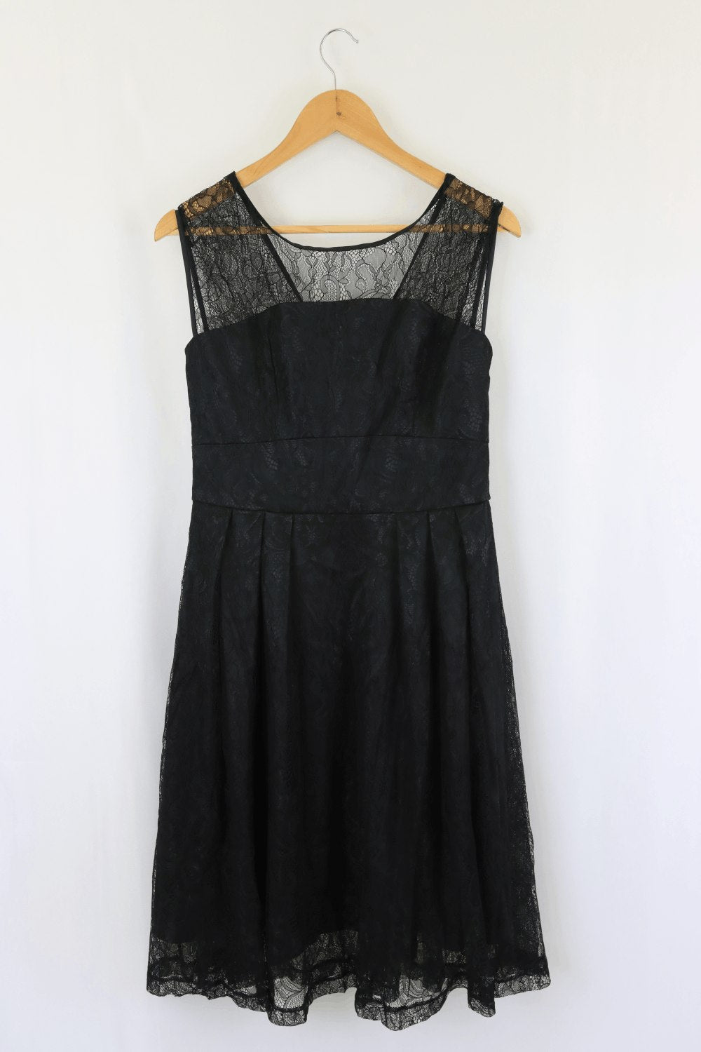 Lindy Bop Black Lace Dress 12 Reluv Clothing Australia