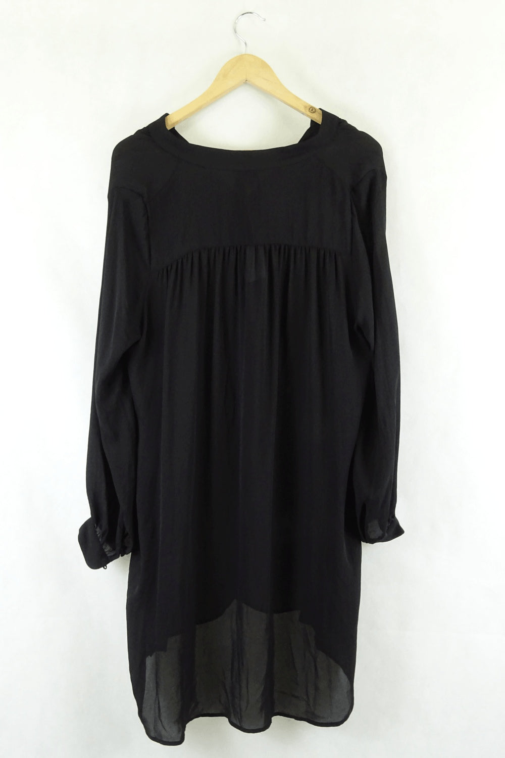 H&amp;M Black Flowy Dress 14