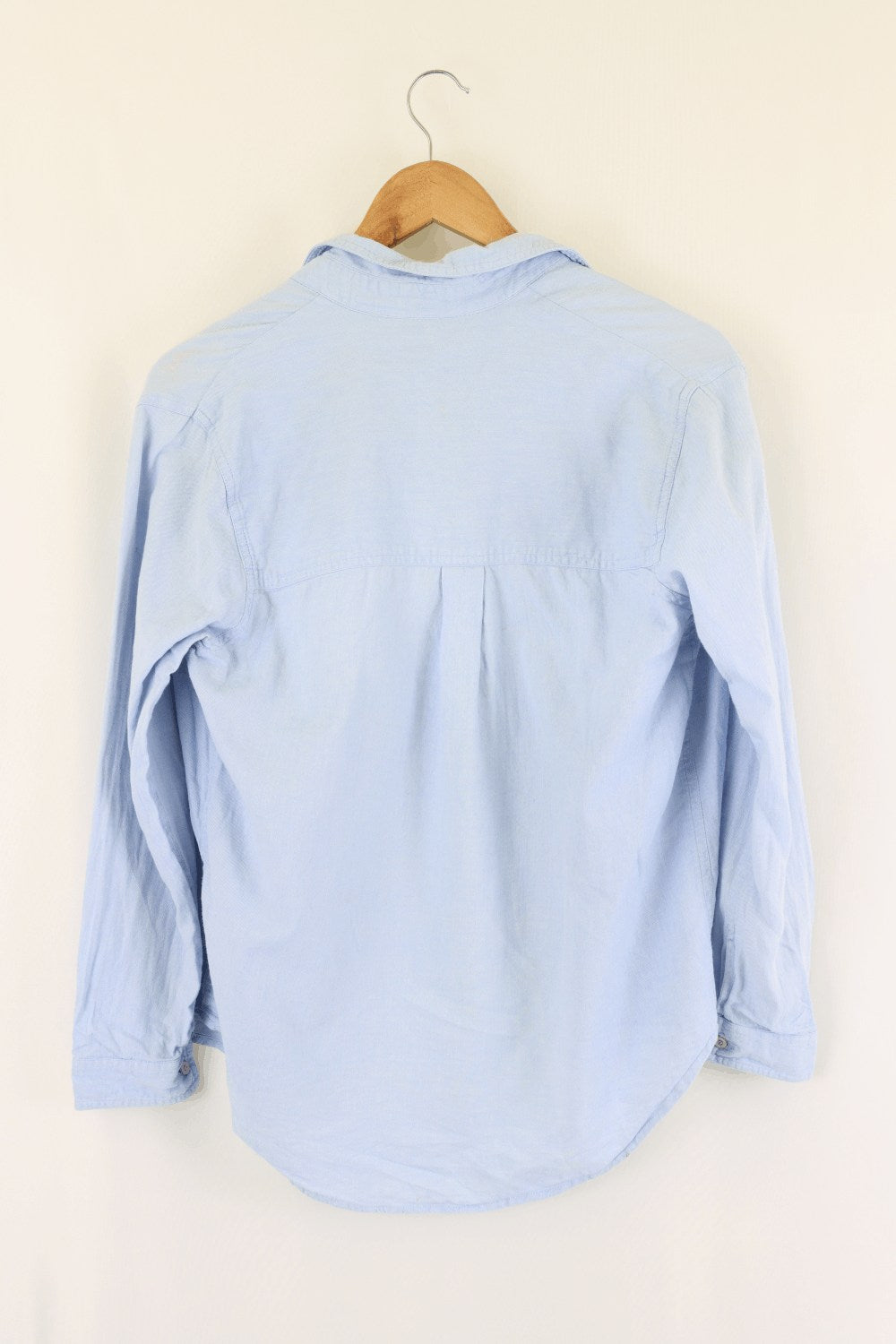 Topshop Blue Button Down Top 6