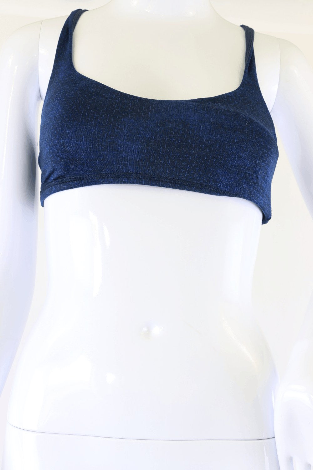 Lululemon Blue Crop Top Xs