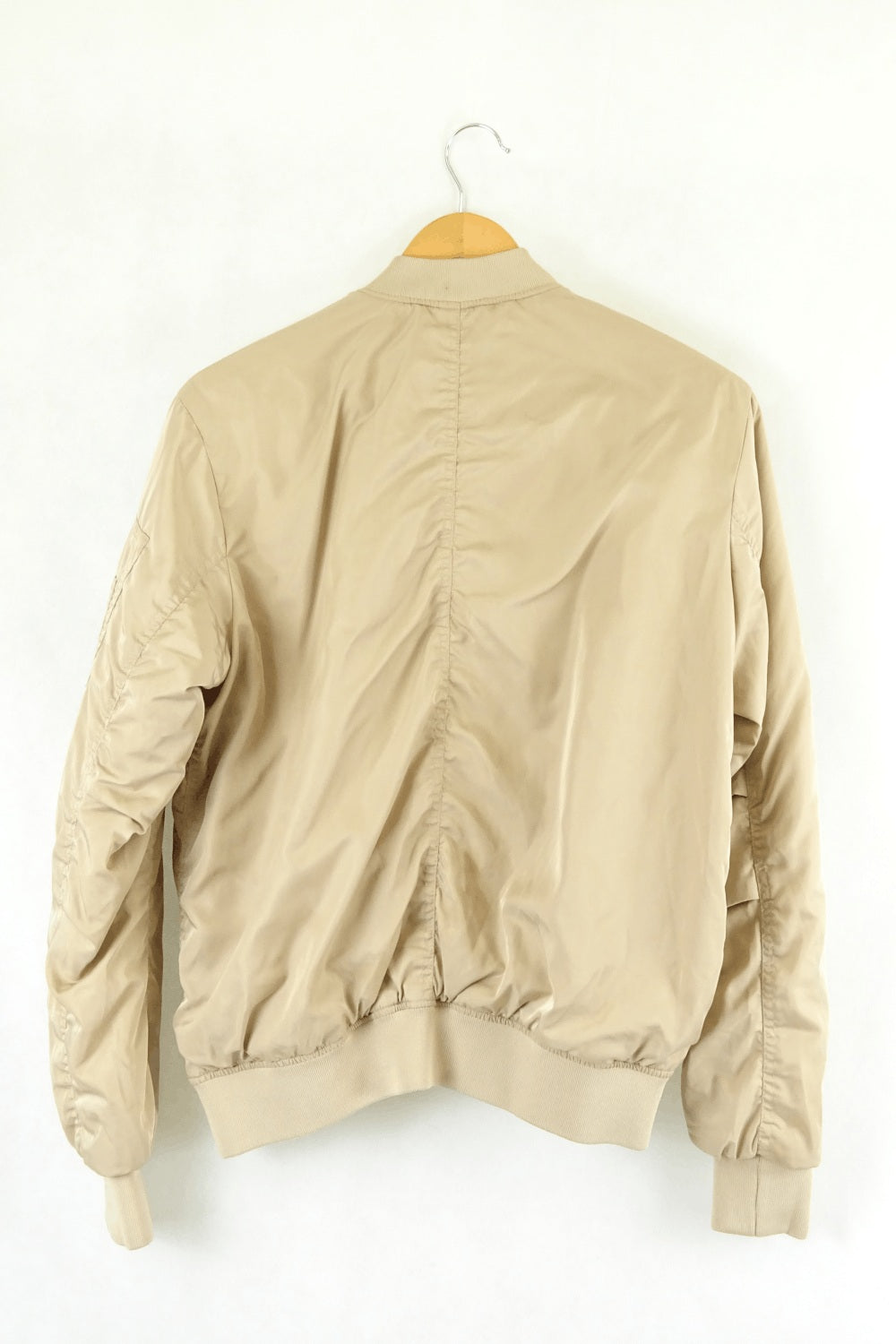 H&amp;M Beige Bomber Jacket 6