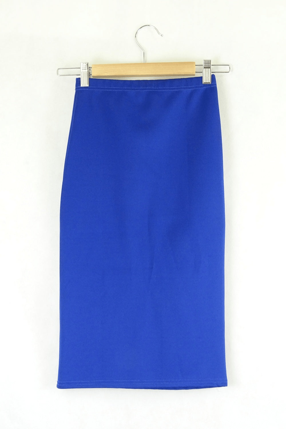 Club L Cropped Top Blue Matching Skirt Blue 4