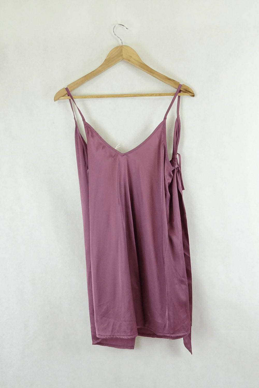 Shareen Purple Wrap Dress 8