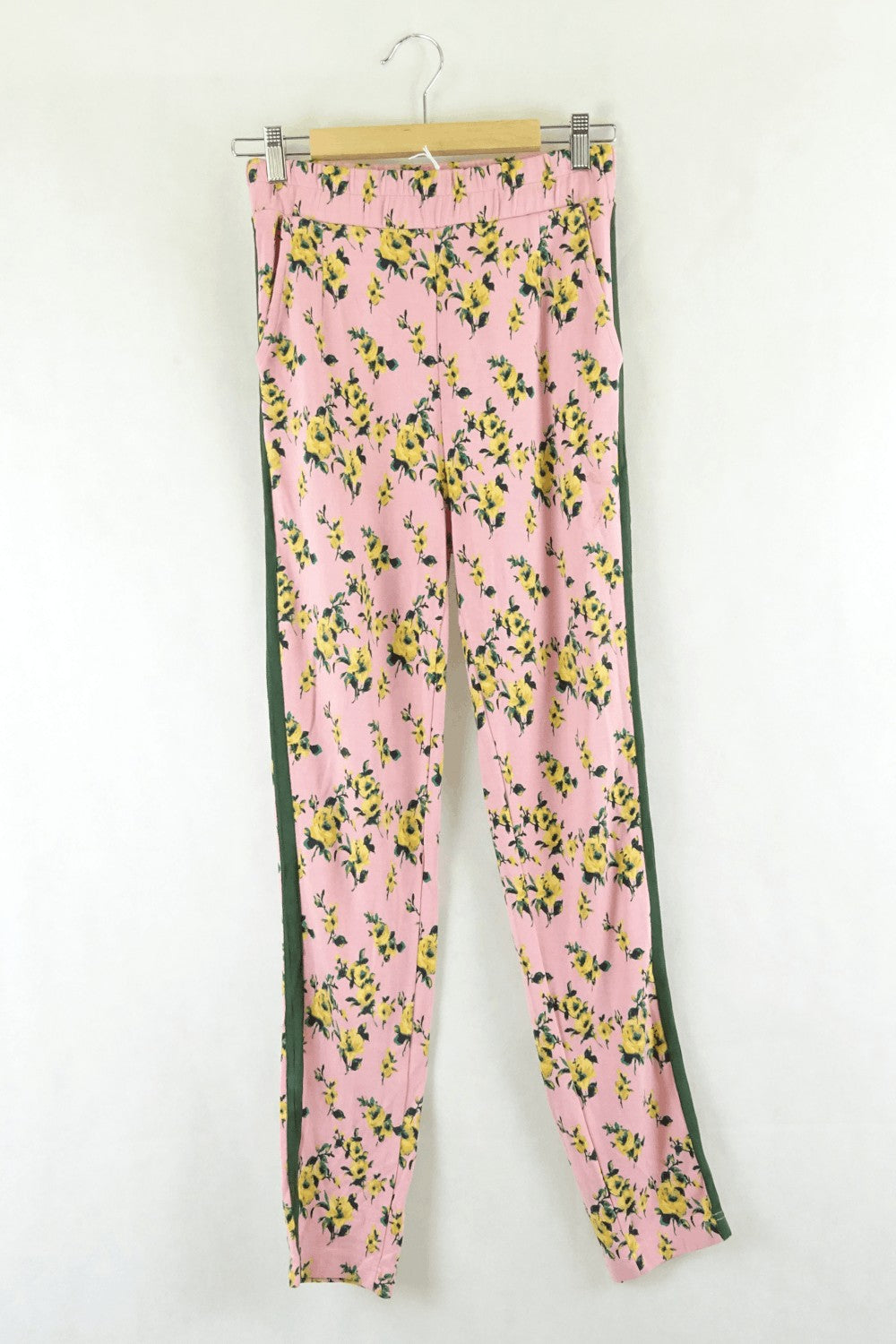 Baumund Pink Floral Pants S