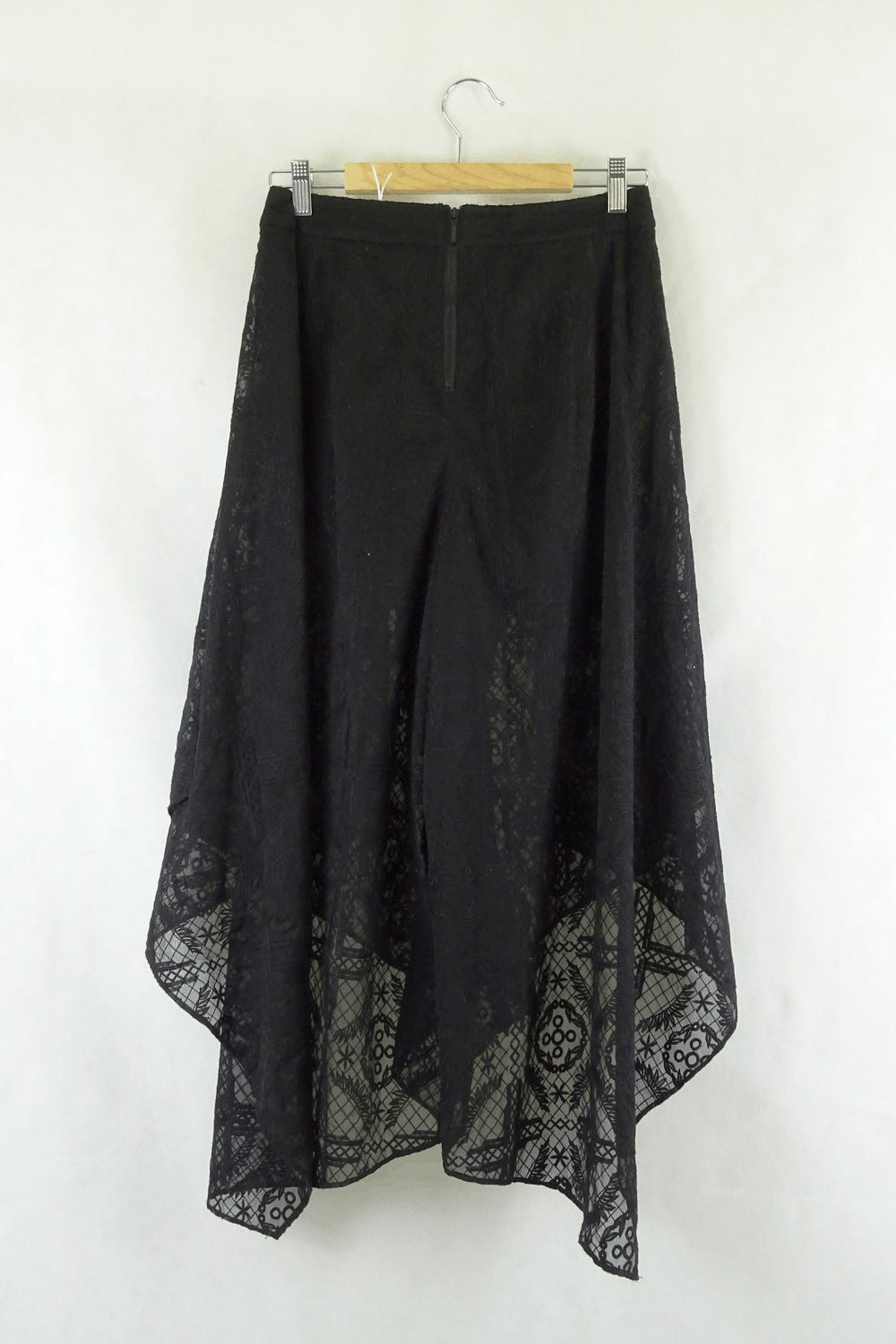 Once Was Black Lace Pants S