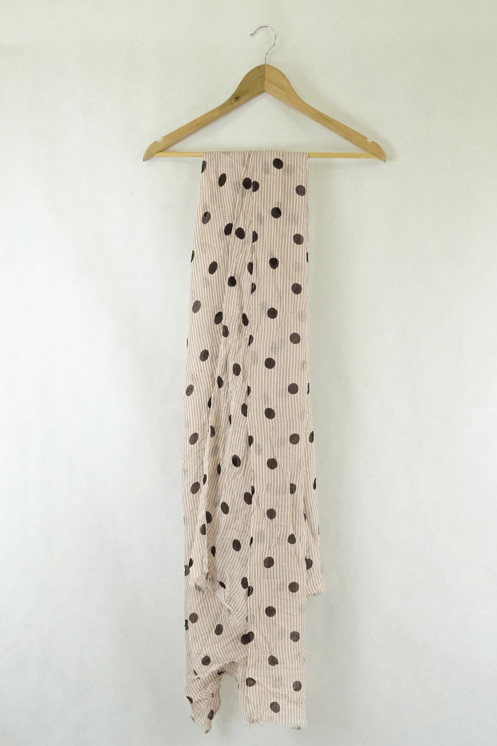 Witchery Polka Dot And Strped Scarf