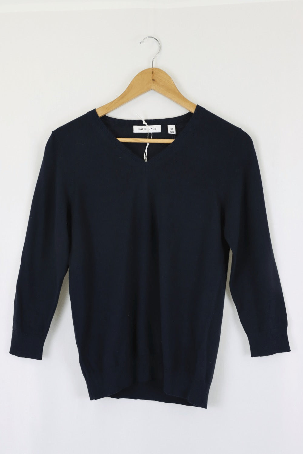 David Jones Navy Sweater XS
