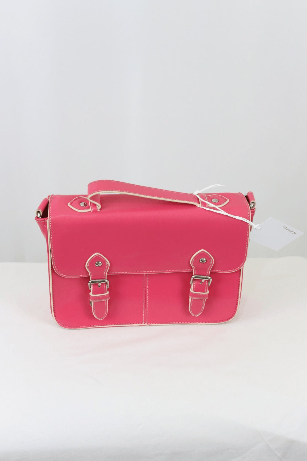 Topshop Pink Suitcase Bag