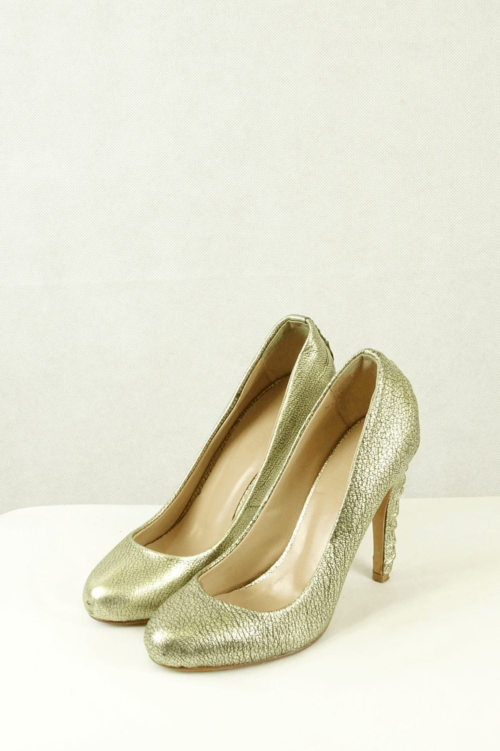 Zomp Gold High Heels 35.5