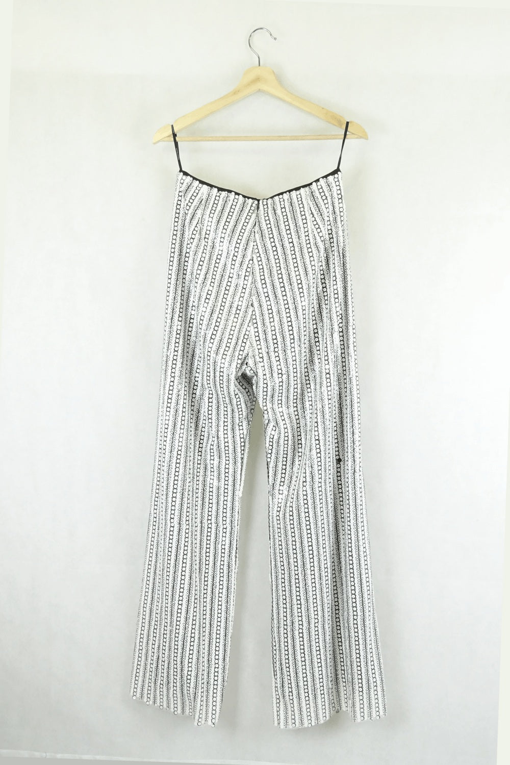 Harmen Grubisa Black And White Beaded Pants 10