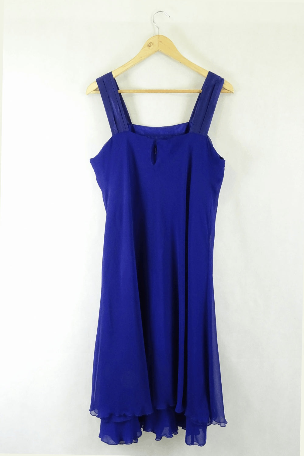 Frank Usher Blue Dress 16 Reluv Clothing Australia