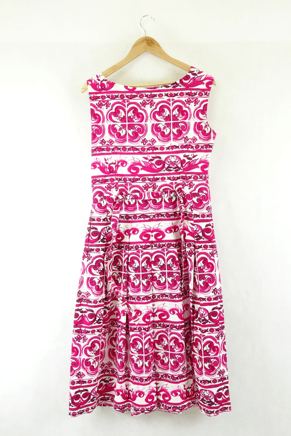 Samantha Pink And White Dress 10