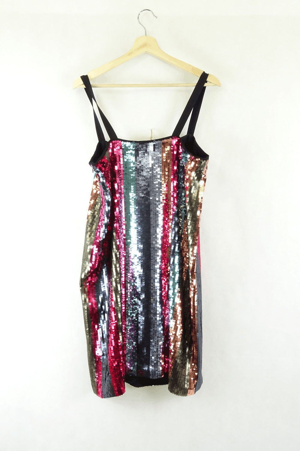 Tanya Taylor Multi Coloured Sequin Dress 12