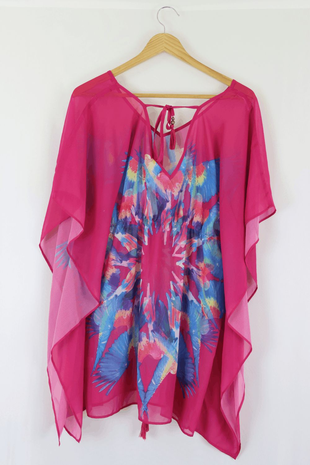 Jeanswest Pink And Blue Kaftan S