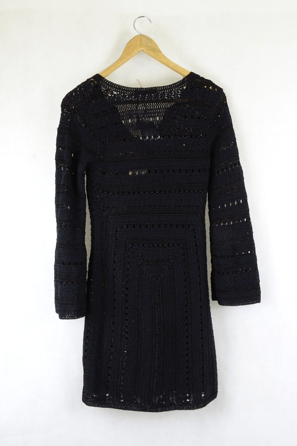 Karen millen black knitted dress best sale