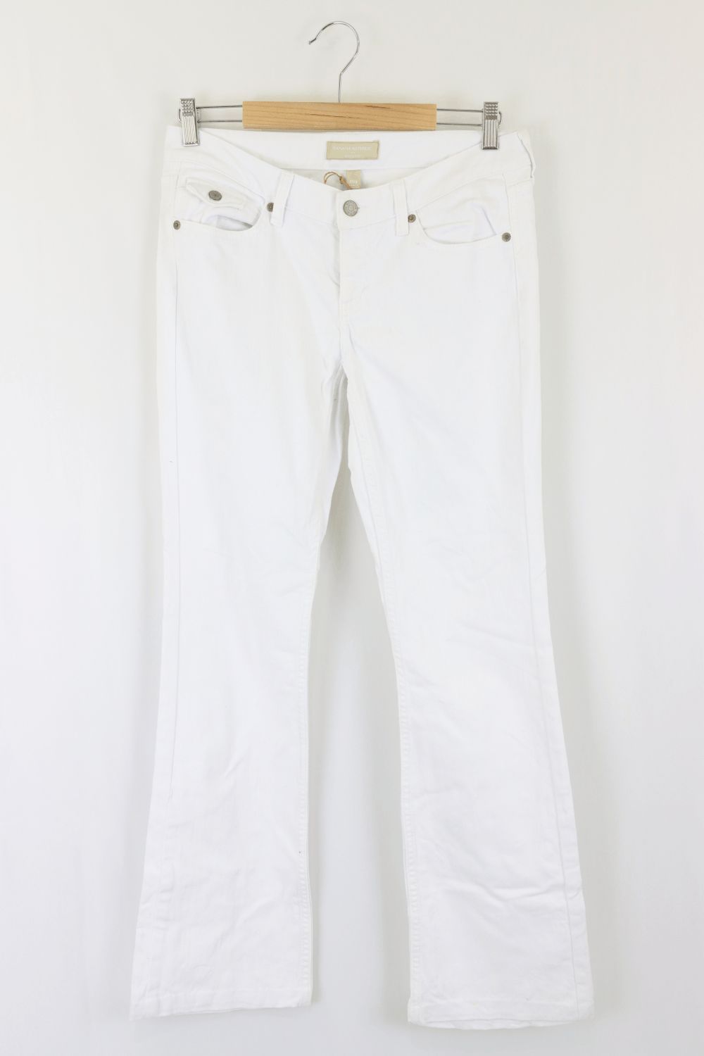 Banana Republic White Jeans 4