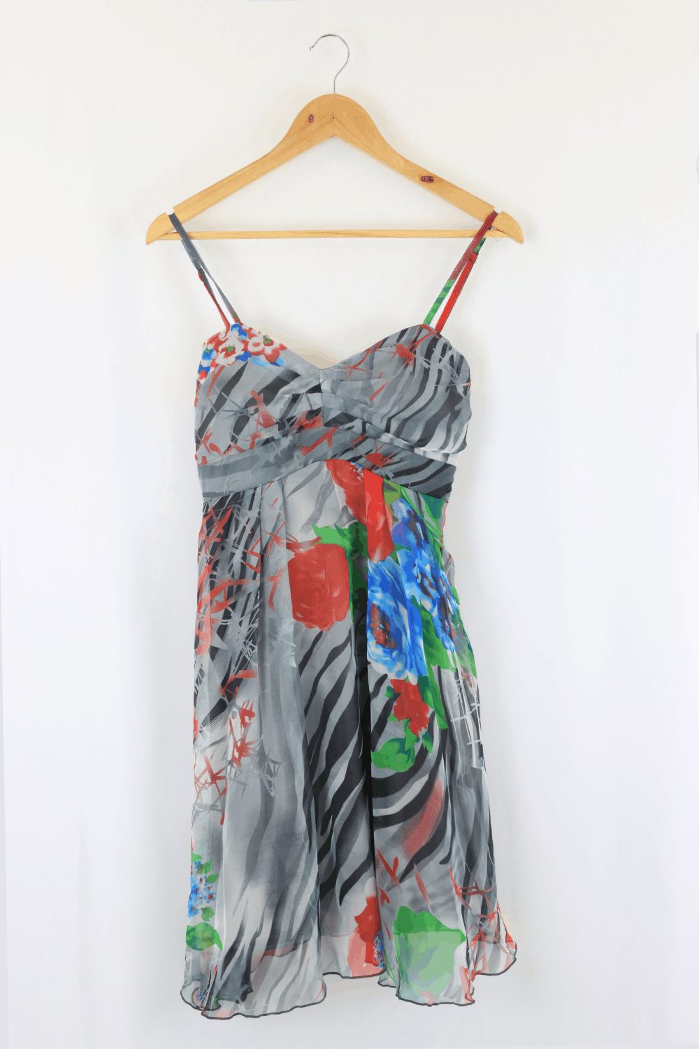 Luvalot Grey And Red Dress 10