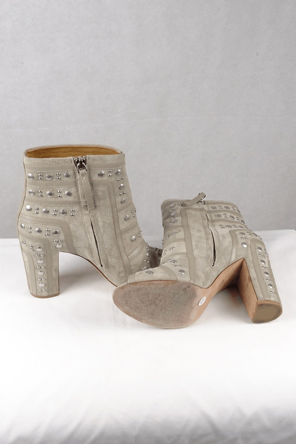 Rebecca minkoff silver on sale boots