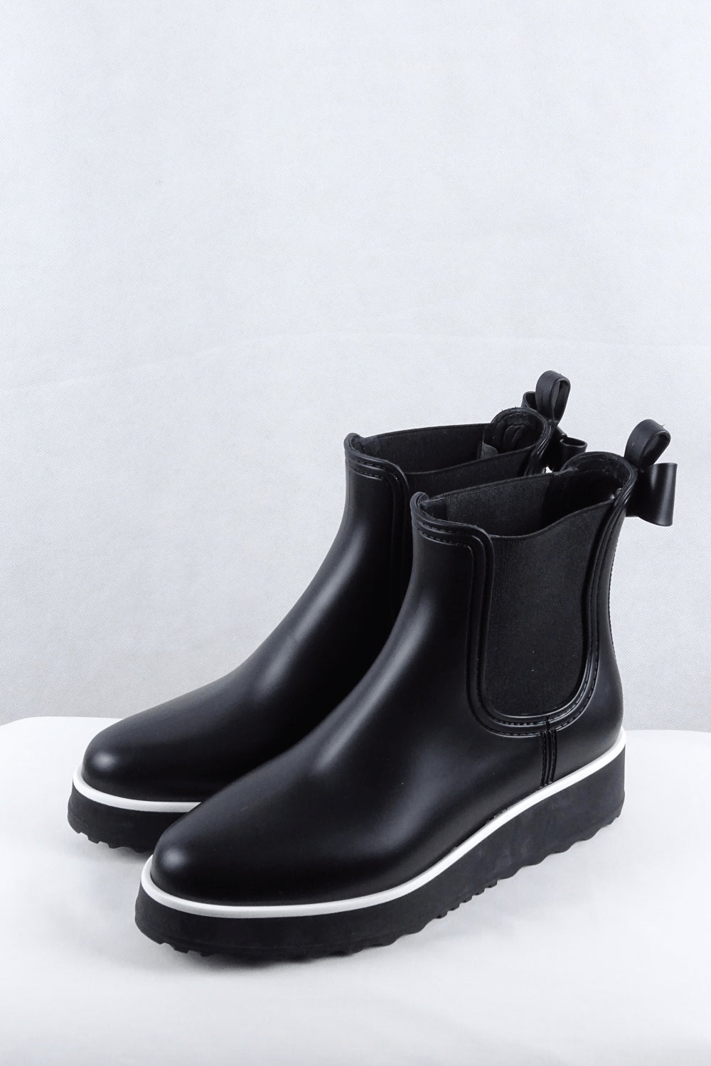 Kate Spade Black And White Boots 11