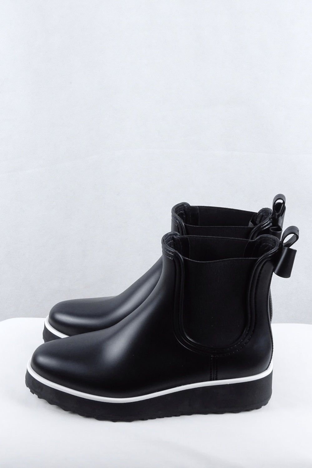 Kate Spade Black And White Boots 11