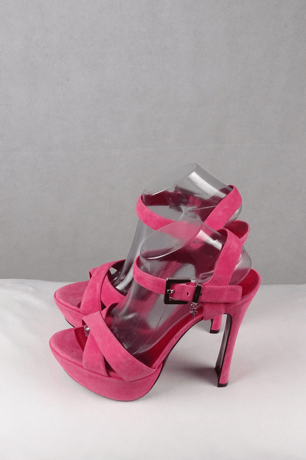 Cesare Paciotti Pink Wedges 41