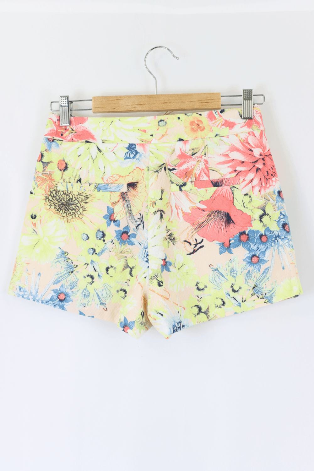 Dotti Floral Yellow Shorts 8