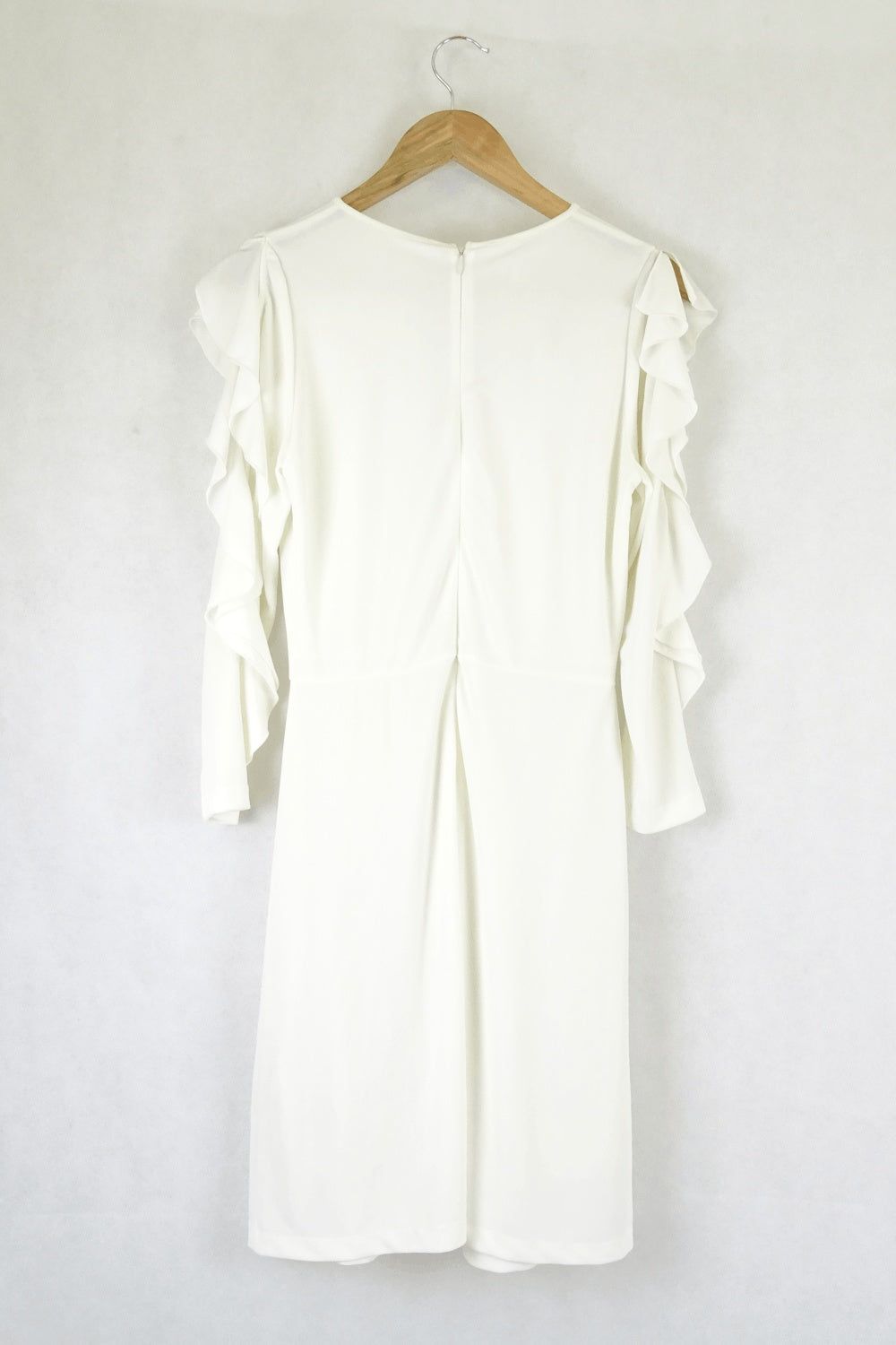 Le Complici White Long Sleeve Dress S