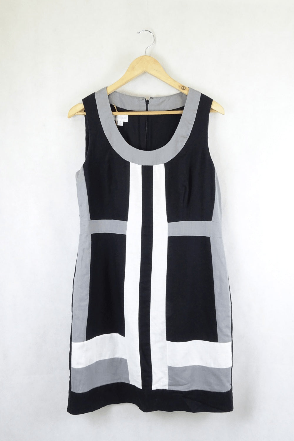 Queens Park Black And Grey Dress 14