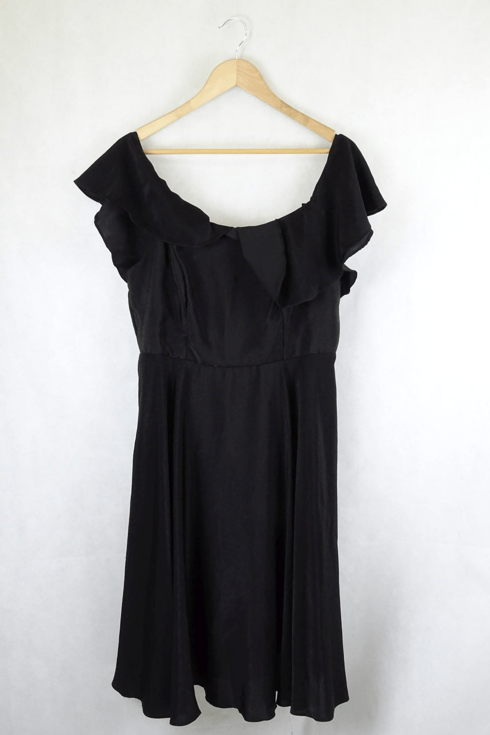 Basque Black Dress 12