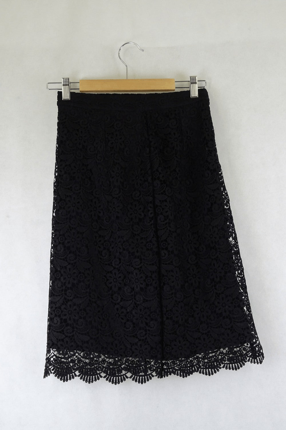 Uniqlo Lace Black Skirt S