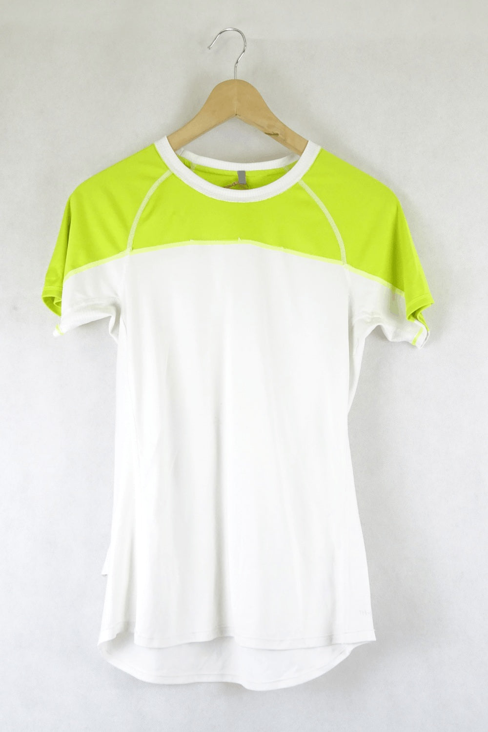 Nike Yellow And White Top S