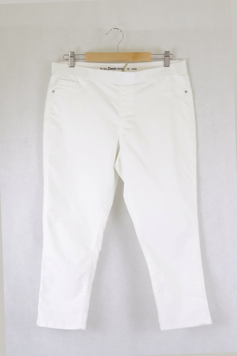Denim Company White Jeans 16