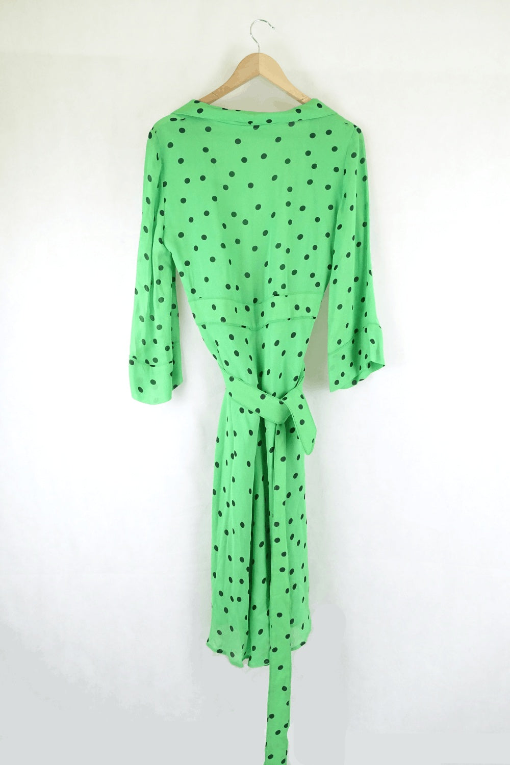Ganni Green and Black Dress Polka Dot S - Reluv Clothing Australia Ganni Green and Black Dress Polka Dot S - Reluv Clothing Australia