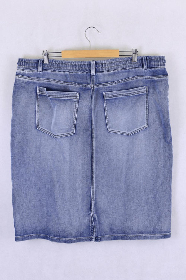Virtuelle Denim Skirt 22 Reluv Clothing Australia