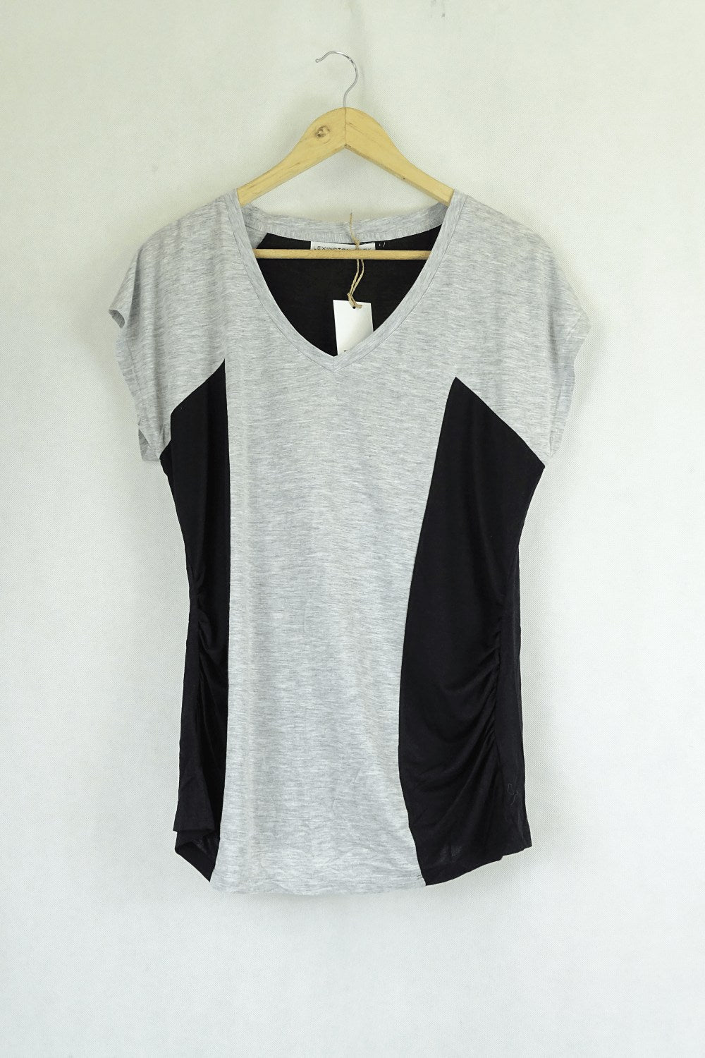 Lexington Park Black And Grey Top L