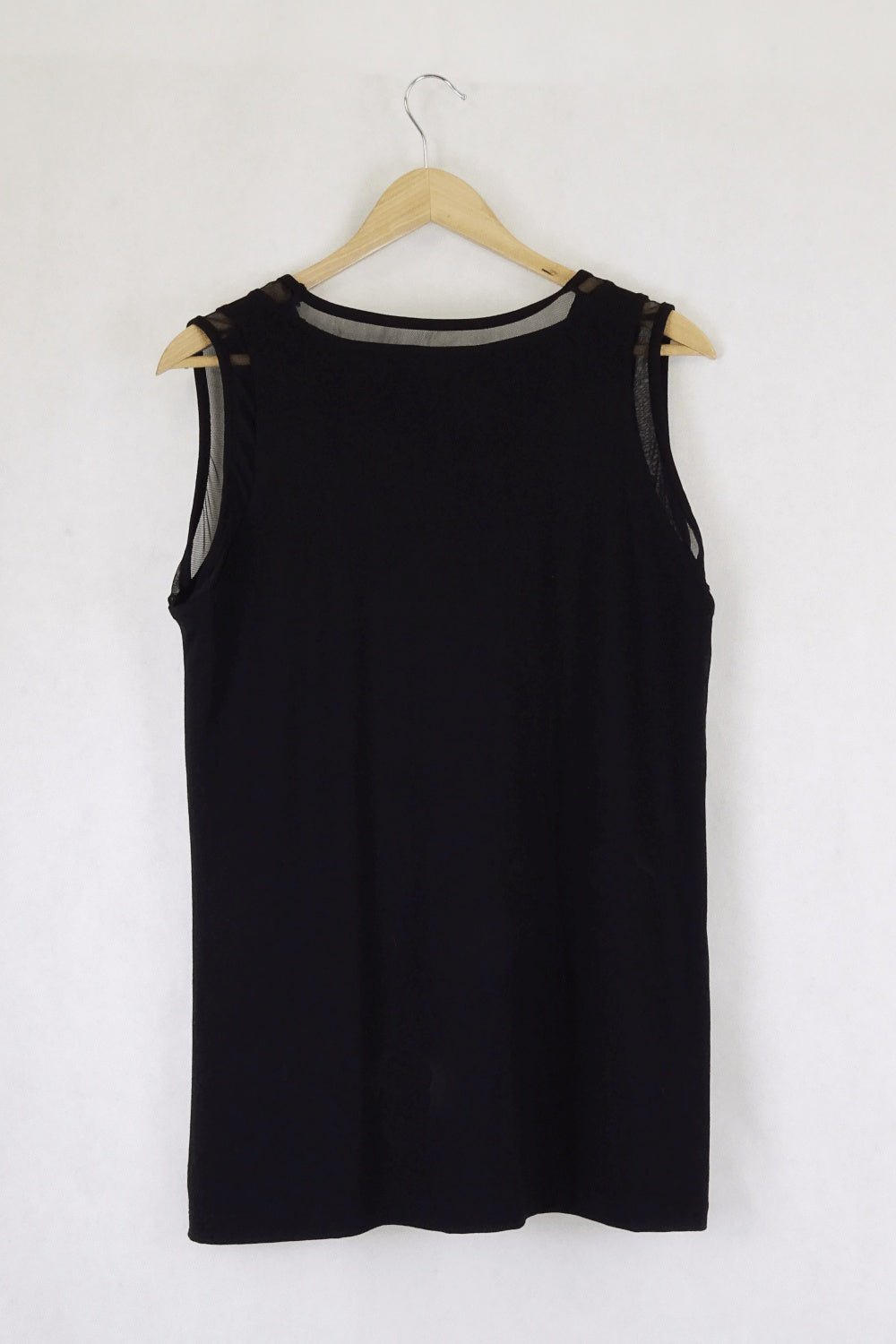 Basics By Taking Shape Black Singlet Xs