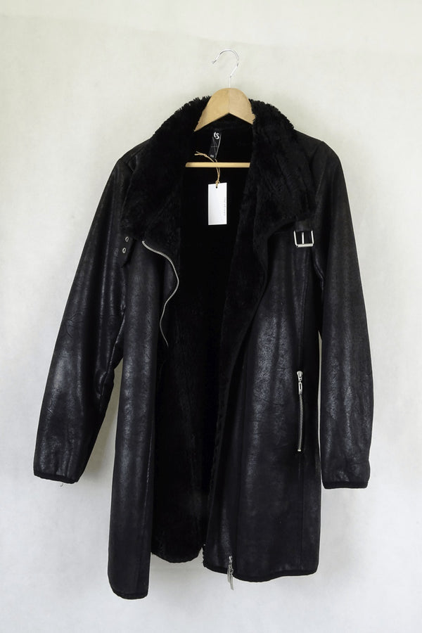 Taking Shape TS Fuax Leather Jacket XXS Reluv Clothing Australia