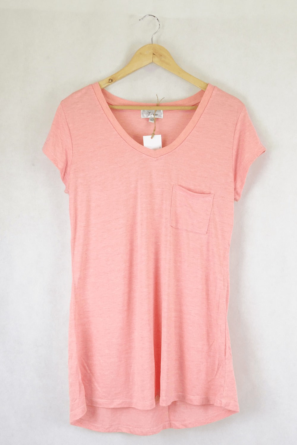 Viva Pink Orange Top M