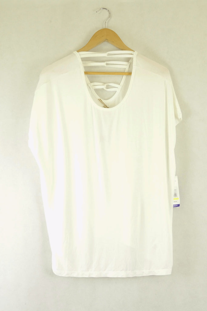 Gaiam White T-Shirt L - Reluv Clothing Australia