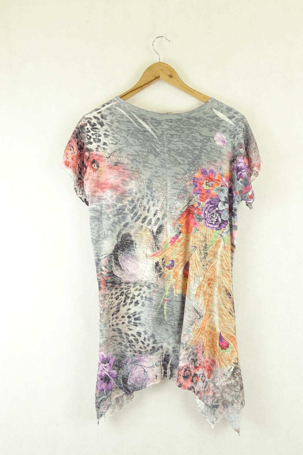 O.P.L Fashion Multi Coloured Top L