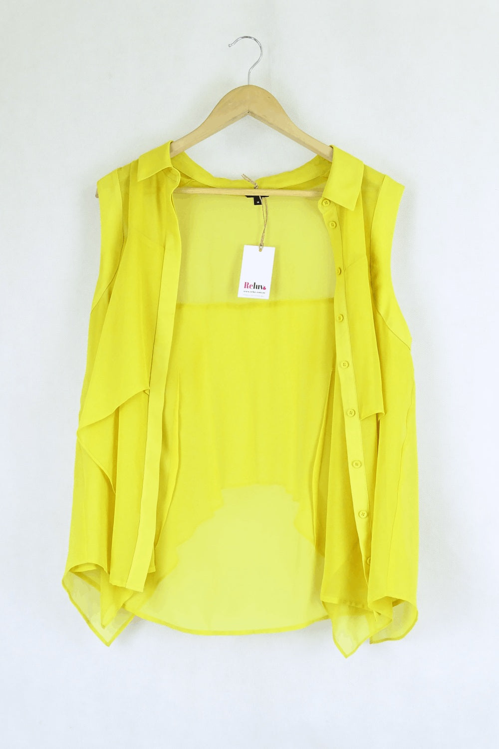 Cue Yellow Sleeveless Top 14