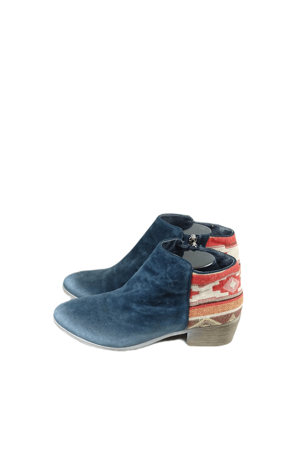 Mollini Blue Shoes With Fabric Pattern 38