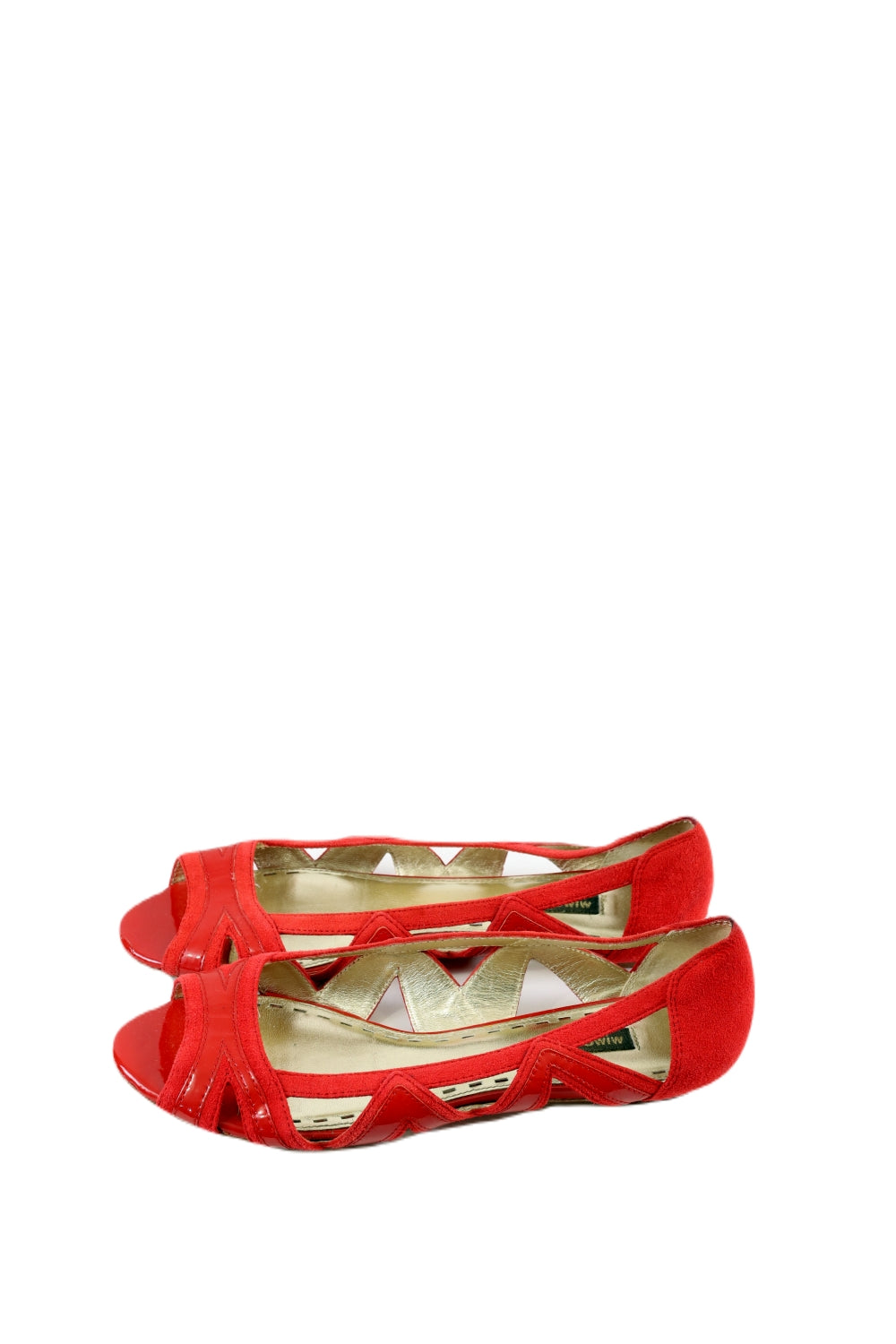 Mimco Red Flats 37
