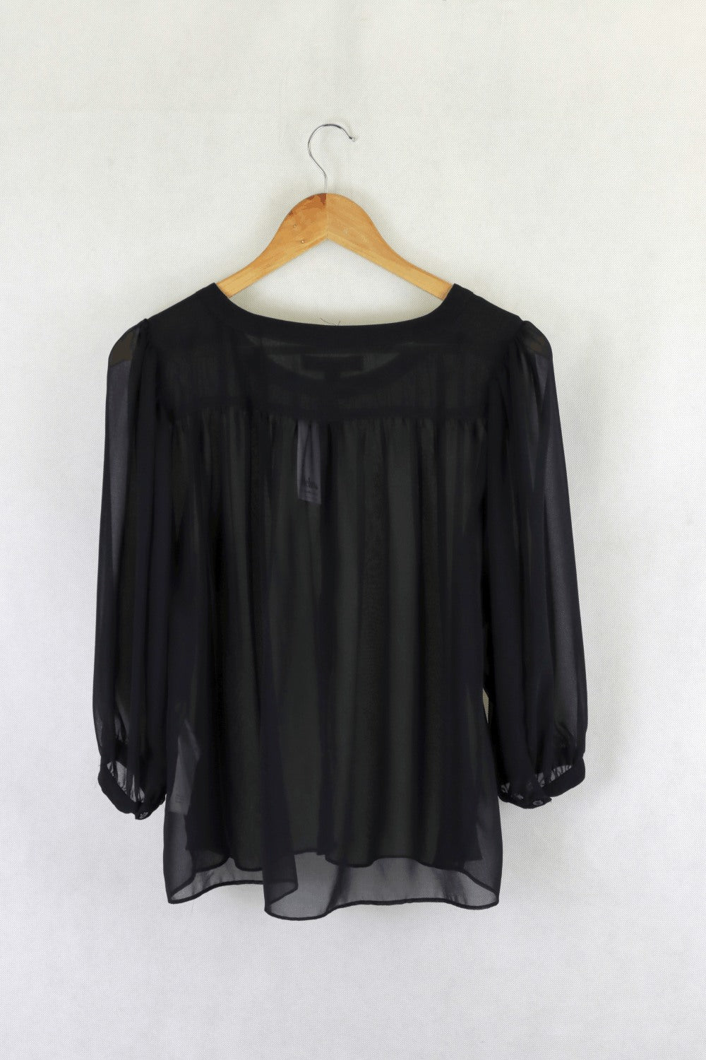 Forever New Black Blouse 8