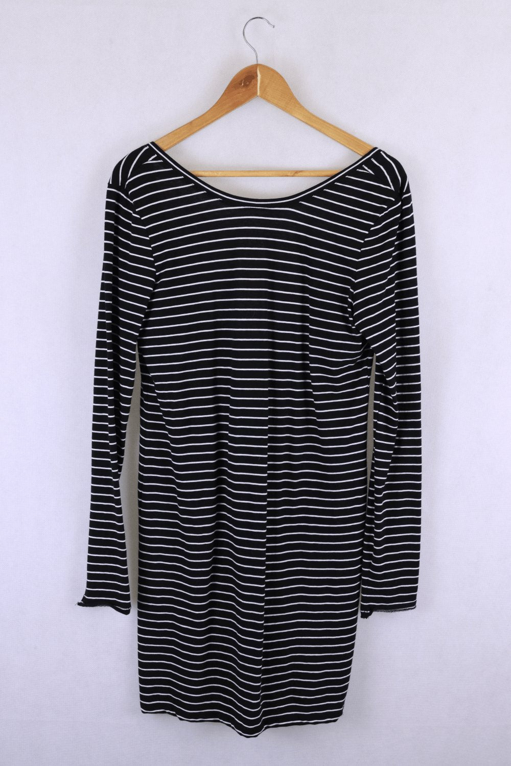 Nude Lucy Black And White Striped Top M