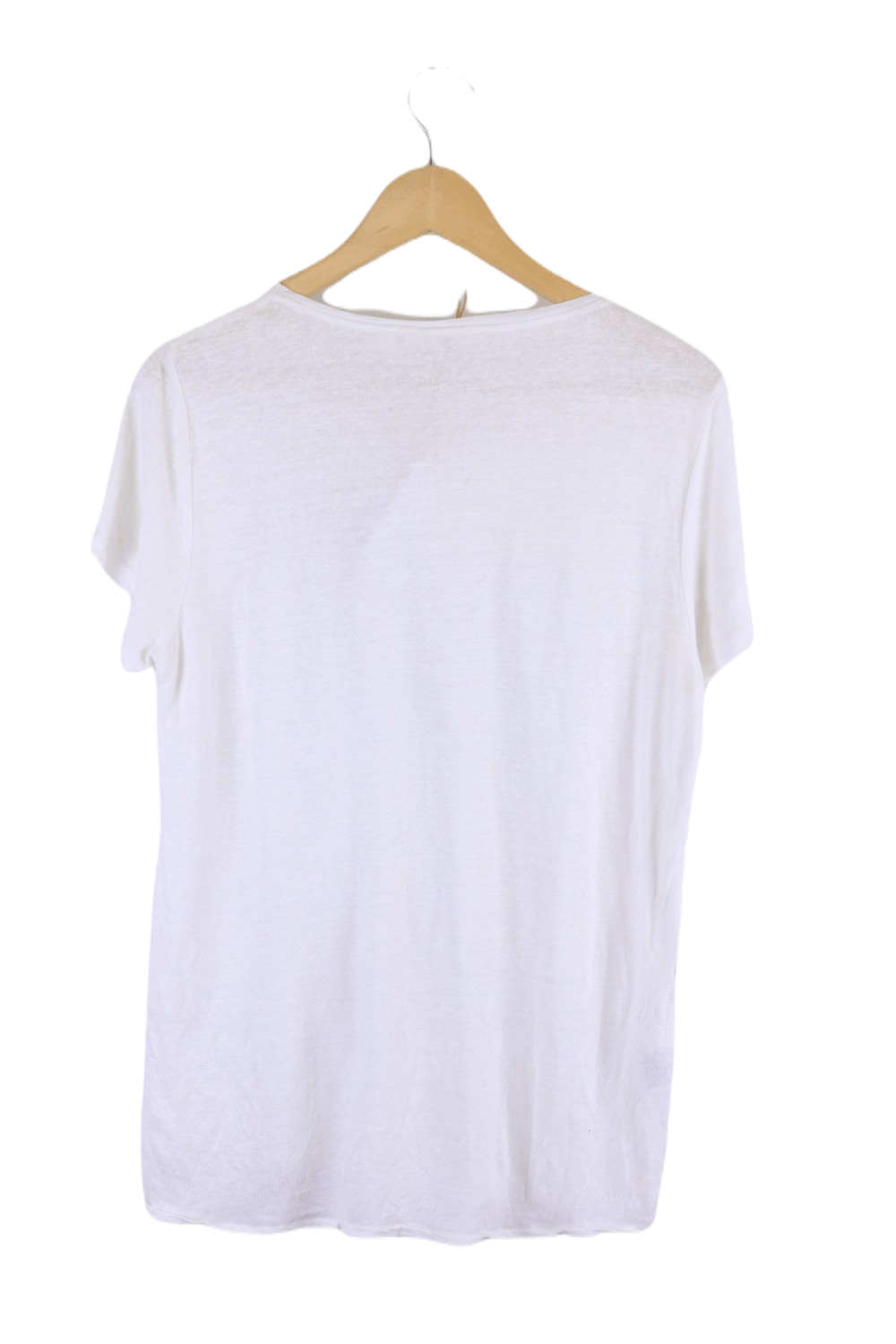 Trenery White Linen Top M